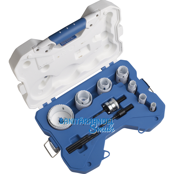 LENOX Lochsgen-Satz Elektriker 17-teilig in Kassette