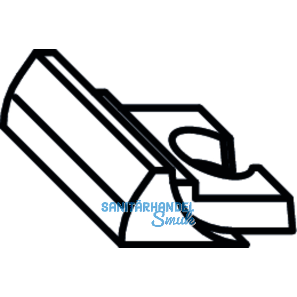 Kunststoffansteckende f. Schlieteil (43718)