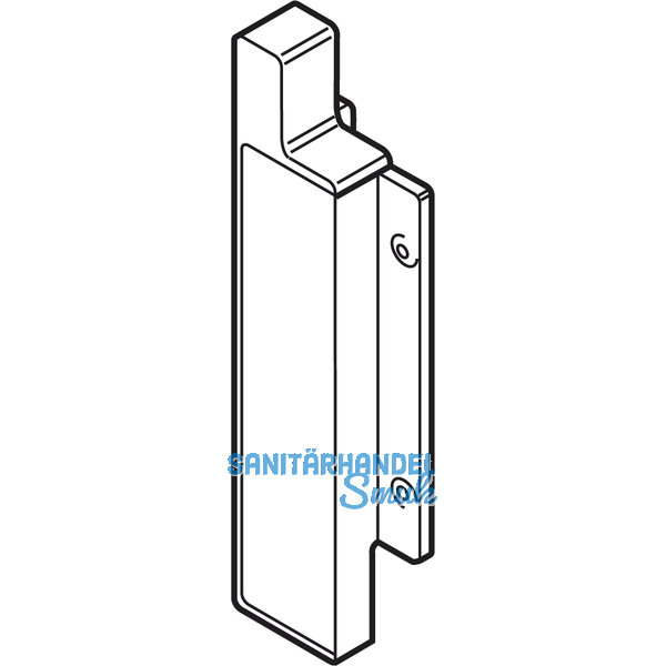 BLUM METABOX Fronthalter fr Innenschubkasten Schraubversion, Hhe M, rechts