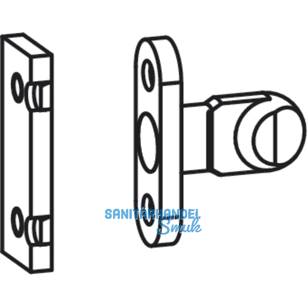 GU-937/934 HS Riegelbolzen Nr. 2/14, Schema C, Edelstahl