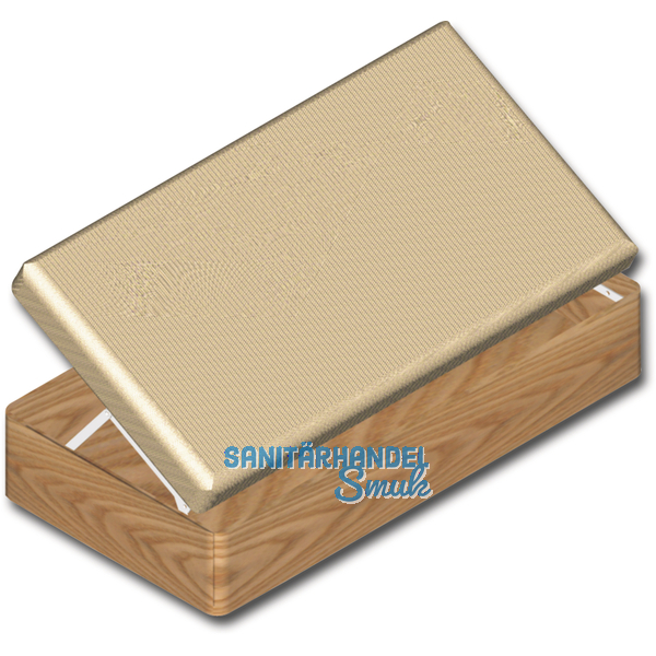 Springaufbeschlag mit 2 Federn, ffnungsw. 35, leicht, 255 mm, FE sil. RAL 9006