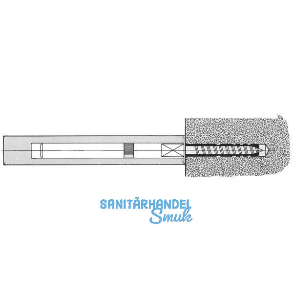 Tablartrger Compact, Tablarstrke 22 mm,Bohrtiefe 162 mm, verzinkt