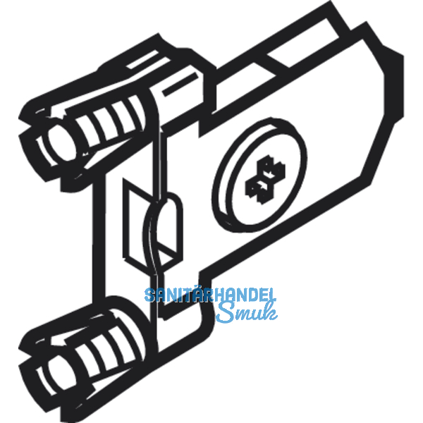 BLUM Tandembox Frontbefestigung symmetrisch, INSERTA, ZSF. 3902