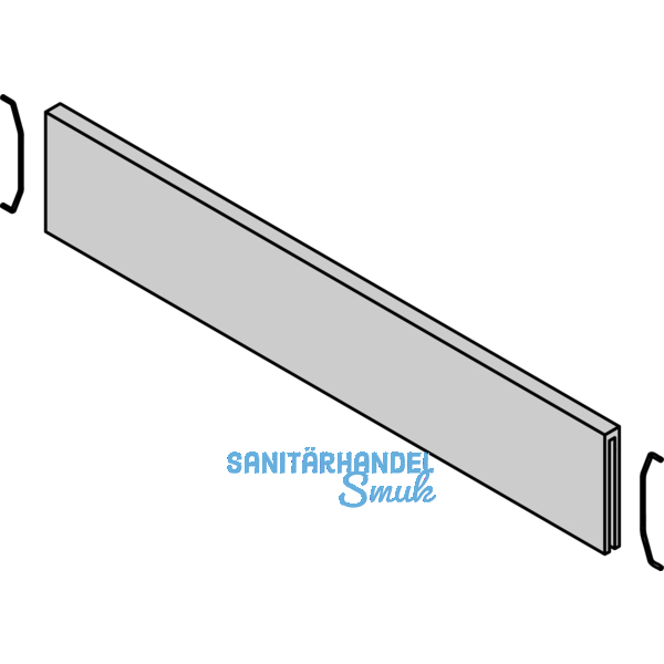 BLUM AMBIA-LINE Querteiler zu Schubkastenrahmen breit, B200mm, Tennessee Eiche
