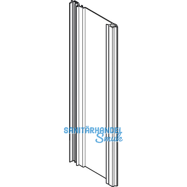 BLUM SERVO-DRIVE Trgerprofil abgelngt, mit montiertem Kabel,Lnge 800, Alu