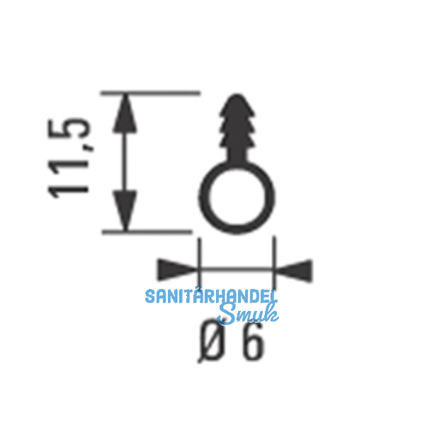 Design Dichtprofil KS lichtgrau