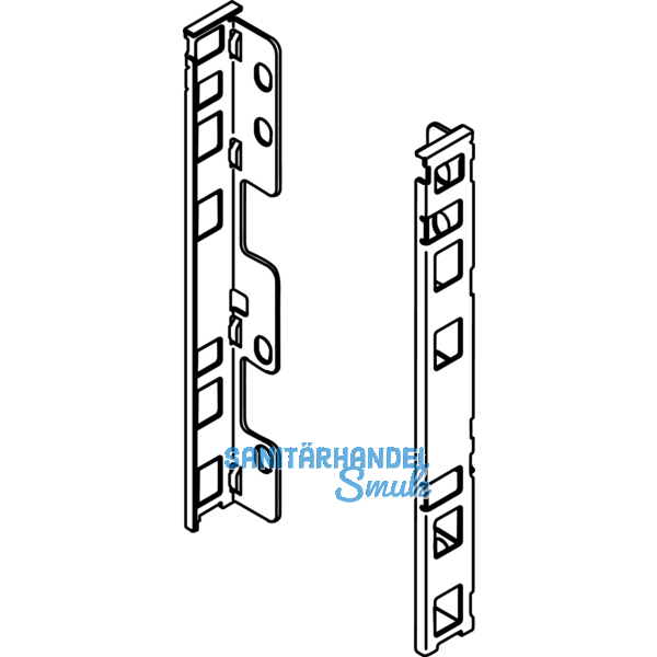 BLUM LEGRABOX Holzrckwandhalter H C, Seidenwei-matt
