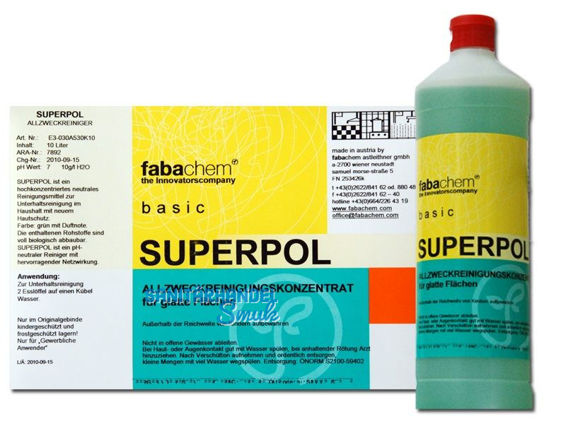 SUPERPOL Allzweckreiniger Konz. (fabachem)