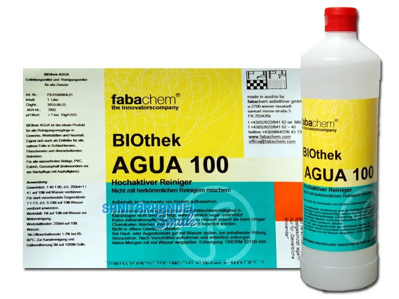 BIOthek AGUA 100 (fabachem)