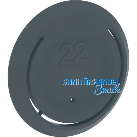 GE Mapress Stopfen Muffe anthrazit d 35