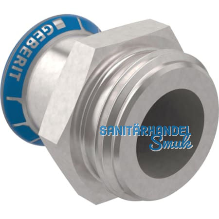 GE Map. Edelstahl bergang m. G-Gewinde