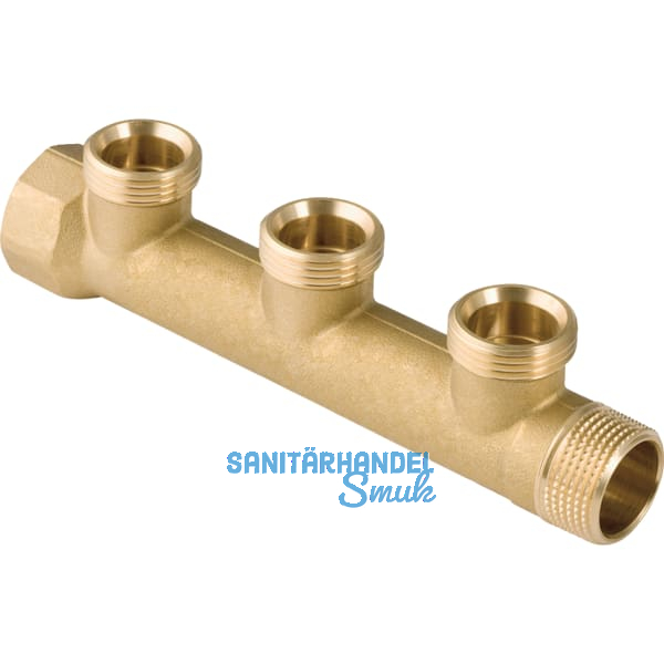 Geberit Verteiler 3 fach, 1", 3/4" EK