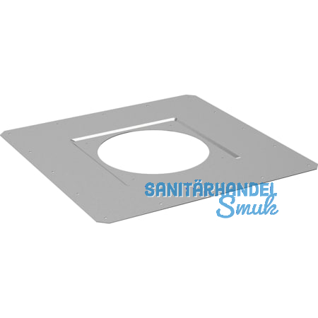 Befestigungsblech zu konv. Dacheinlauf