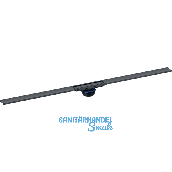 Duschrinne CL30, 30-160cm, Schwarz