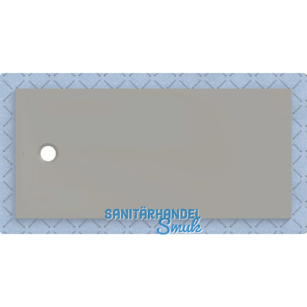 DUF CF30 integr. 170x80cm grau