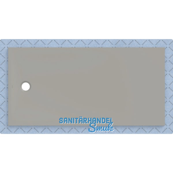 DUF CF30 integr. 180x90cm grau