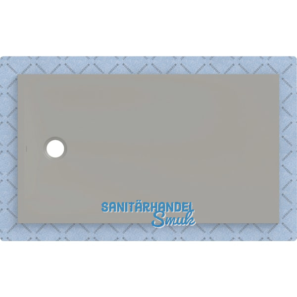 DUF CF30 integr. 140x80cm grau