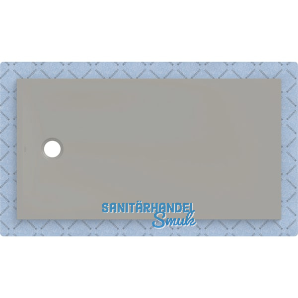 DUF CF30 integr. 150x80cm grau