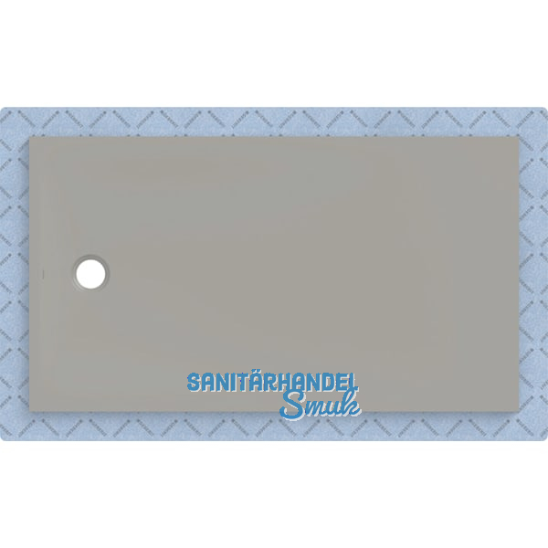 DUF CF30 integr. 160x90cm grau