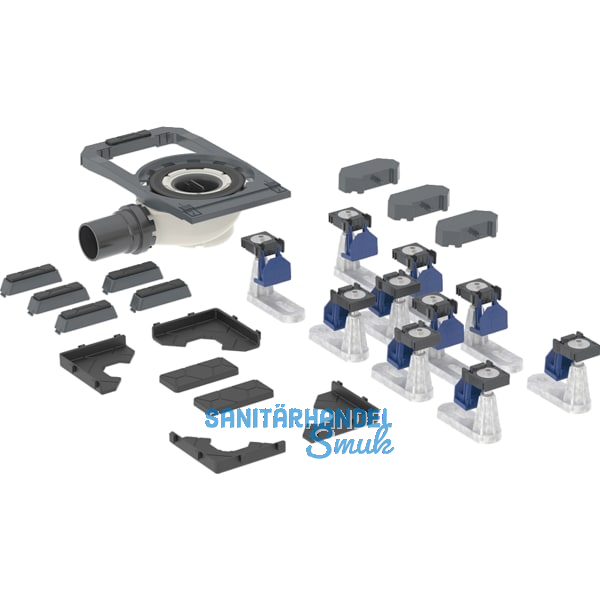 CF30 Rohbauset d50, SH50, 10 Fuesse