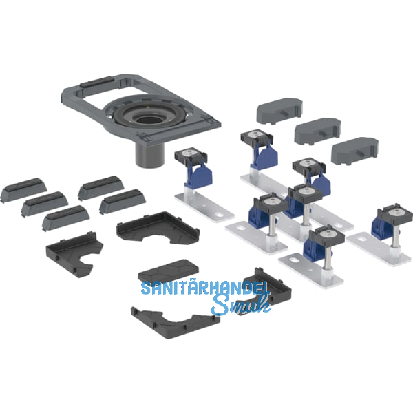 CF30 Rohbauset d50, Crossfloor, 7 Fuesse