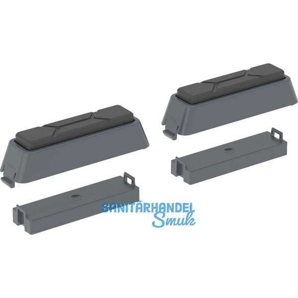 2x Gummiauflagen f. Inst.rahmen CF30