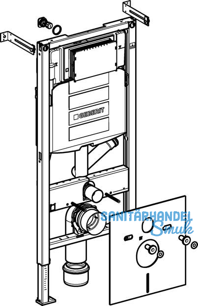 Geberit Duofix Montageelement f WC