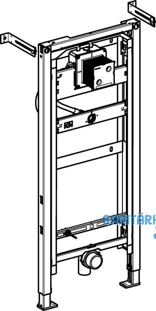 Geberit Duofix Urinal Tamaro, neues RBS