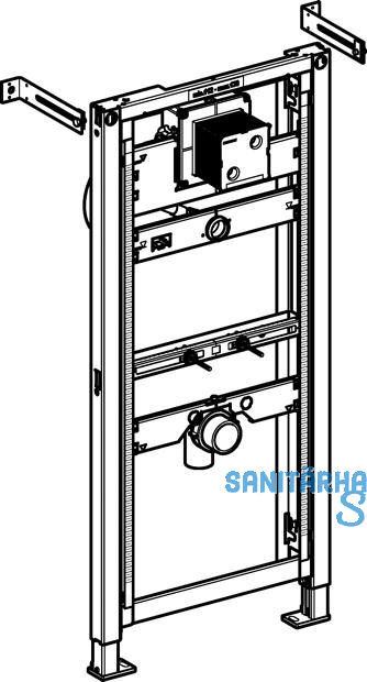 Geberit Duofix Urinal Universal verdeckt