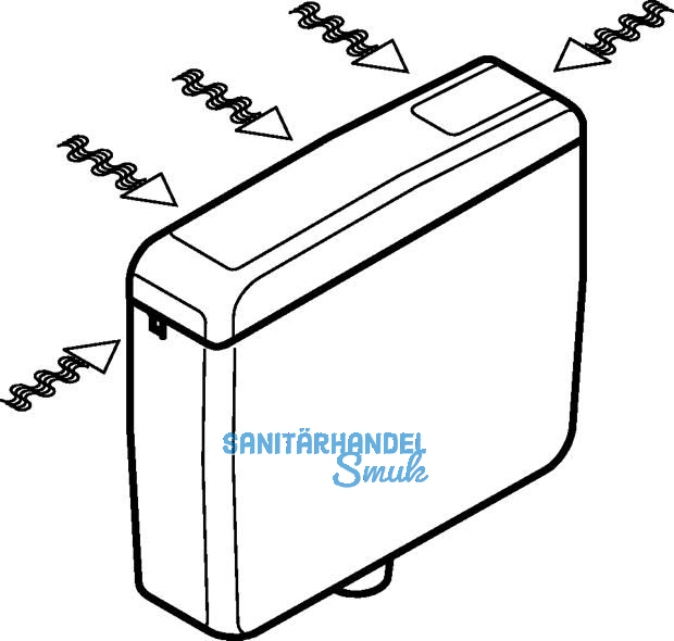 Geberit Splkasten AP127 m 5
