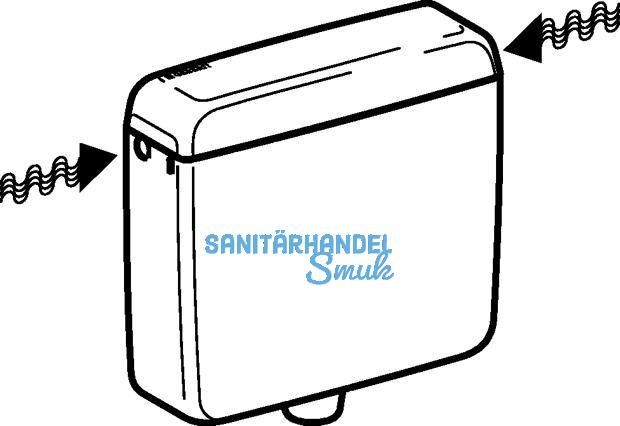 Geberit Splkasten AP127 hochhngend