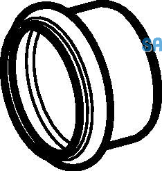 Geberit Lthlse d 32mmx5/4" mit