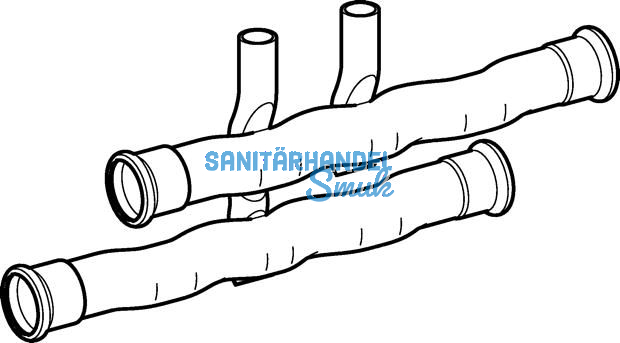 Geberit Mapress Kupfer Hzk-Anschluss Set