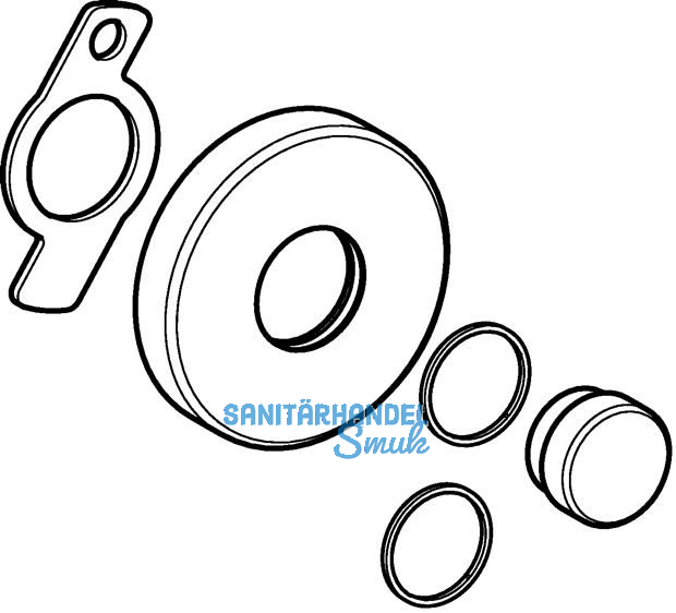 Geberit Rosette zu Mepla