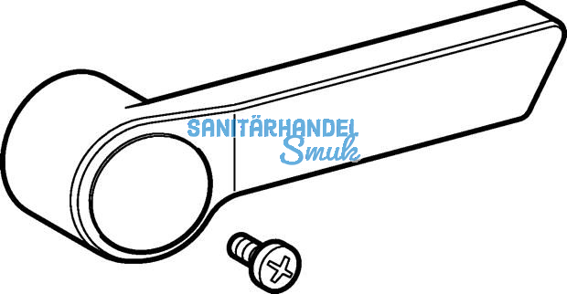 Geberit Bettigungshebel zu Mepla