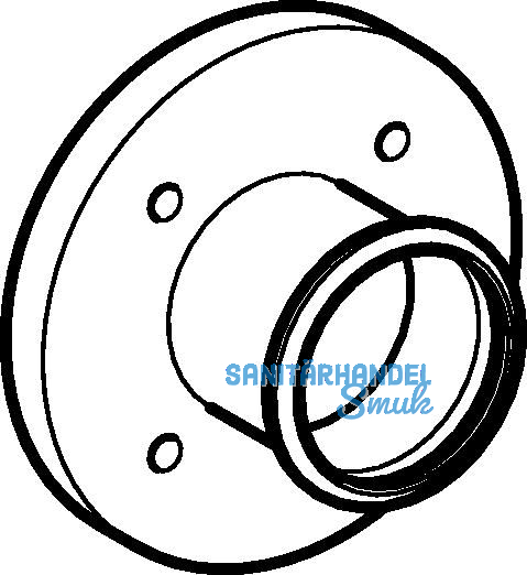 Geberit Mapress Kupfer Gas Flansch
