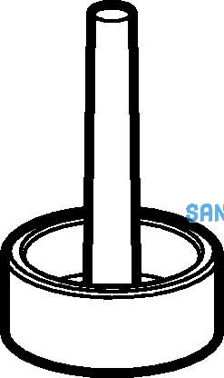 Geberit PE Ventilsieb f. Ablaufv. m. 6