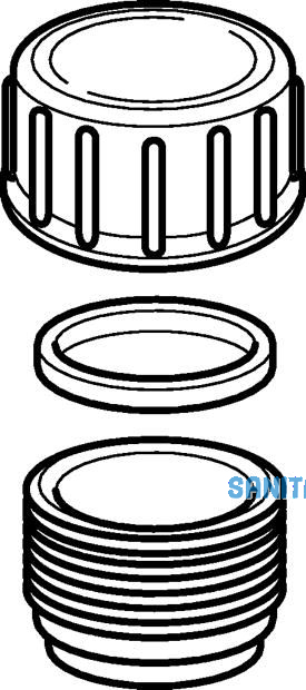Geberit PE Verschlusskappe