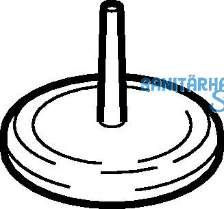 Geberit PE Verschlussdeckel zum