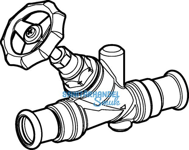 Geberit Mapress Schrgsitzventil