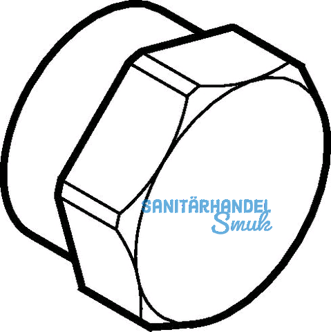 Geberit Mepla Kappe zu Verteiler 1"