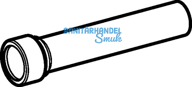 Geberit Verlngerungsteil in PP weiss