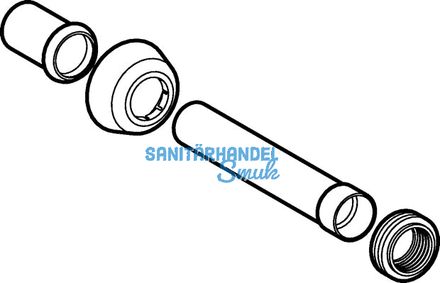 Geberit Splrohr-Einlaufstck d 45,