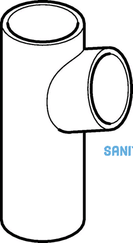 Geberit PE Abzweiger d 50/40 88,5 Grad