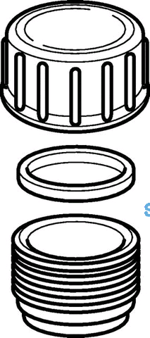 Geberit PE Verschlusskappe