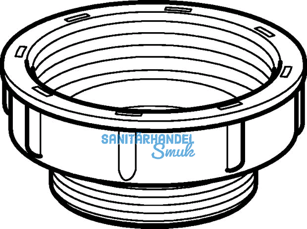 Geberit Reduzierung 6/4' auen 2'