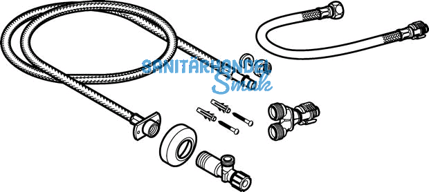 Geberit Balena Anschlussset fr
