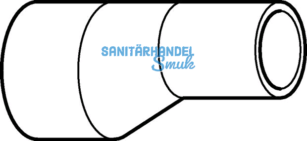 Geberit Reduktion PE-HD d200/125 lang