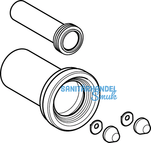 Geberit PE Anschlussgarnitur fr