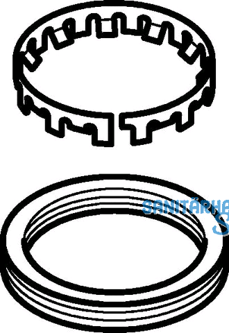 Geberit Pluvia Ersatz-Set zu